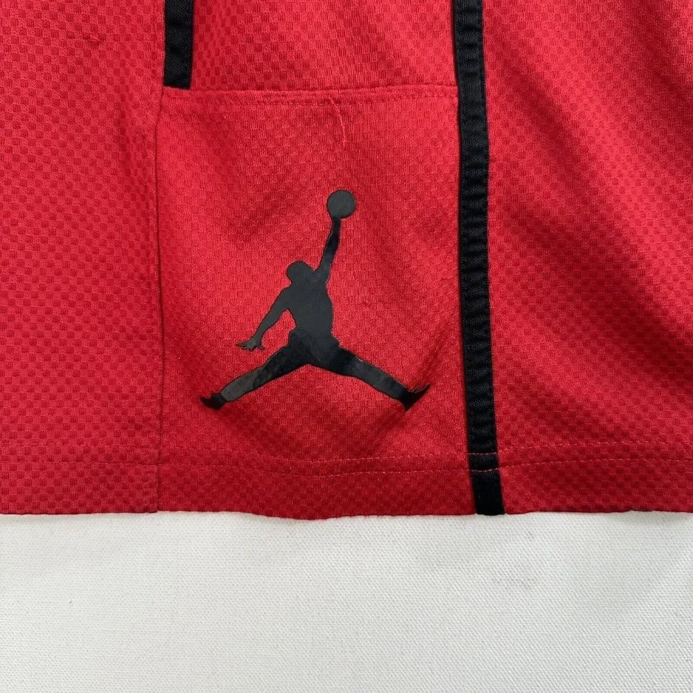 NIKE AIR‎ JORDAN BASKETBALL SHORTS Red Mens Size SMALL GYM ACTIVE TRAIN ATHLETIC - Picture 4 of 6